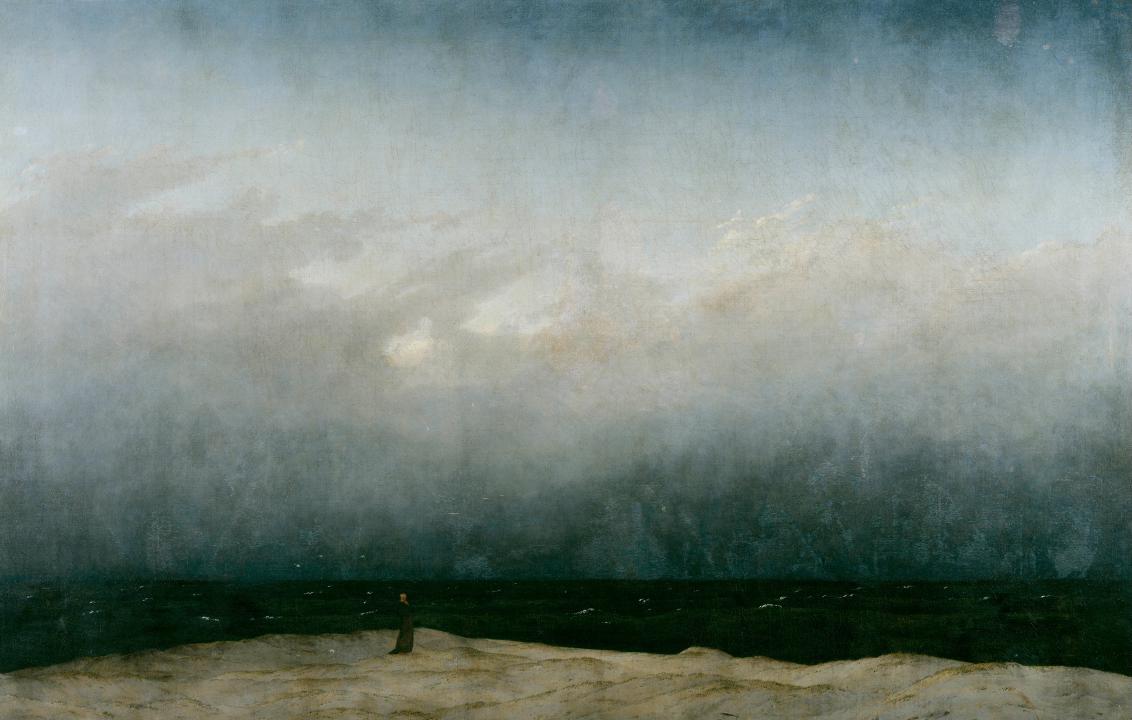 Caspar David Friedrich - Monk by the sea