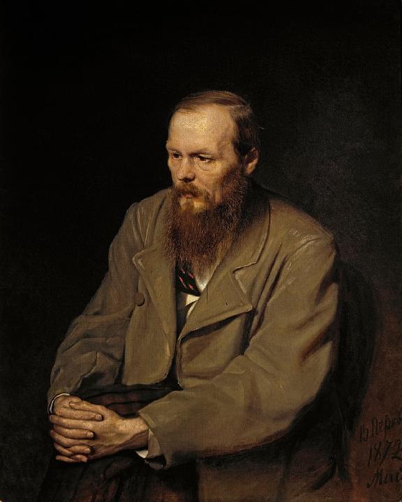 Painting of Dostoevsky by Vasily Perov